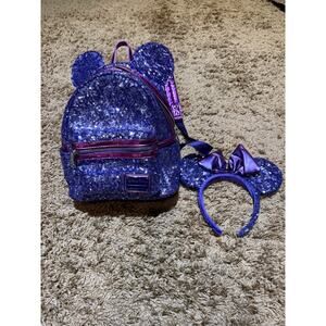 Disney Parks Loungefly Sequin Mini Backpack – Collector’s Item